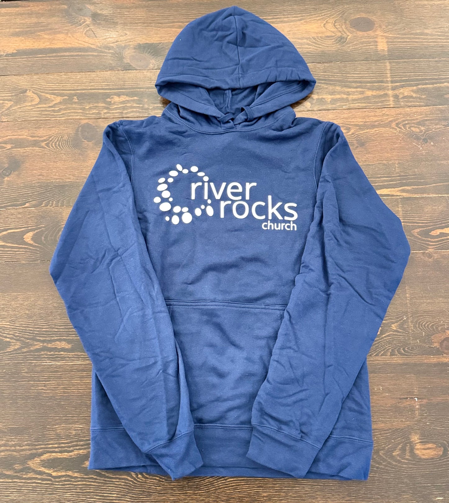 River Rocks Hoodie {Blue}